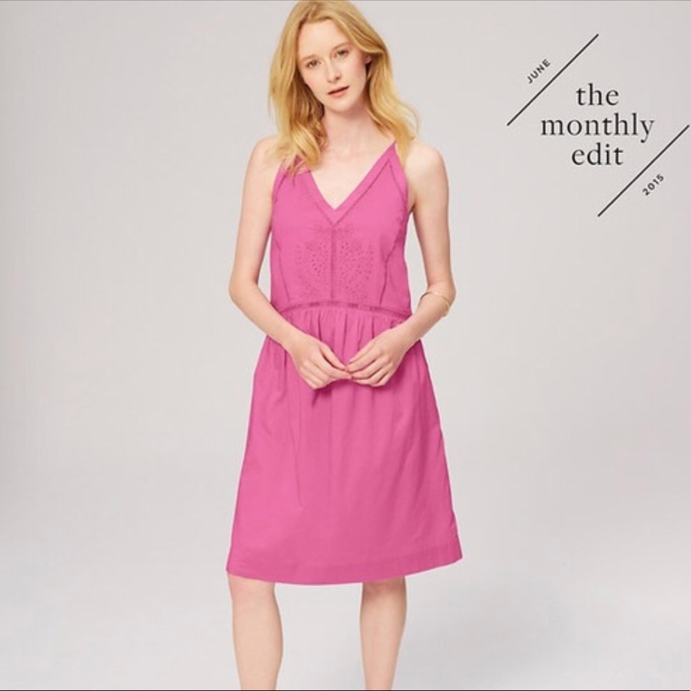 Loft Petite Summer Cami Dress